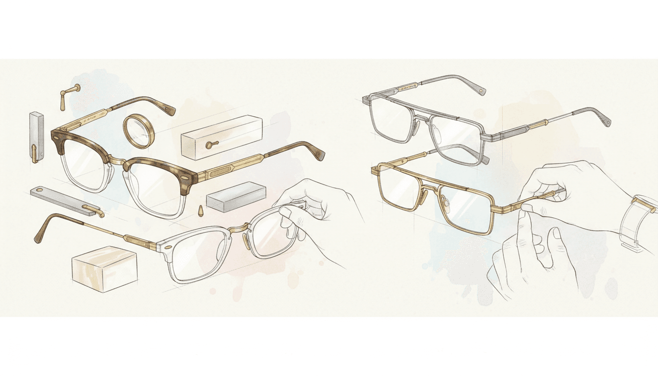 Acétate lunettes ou métal : le guide expert pour choisir vos montures